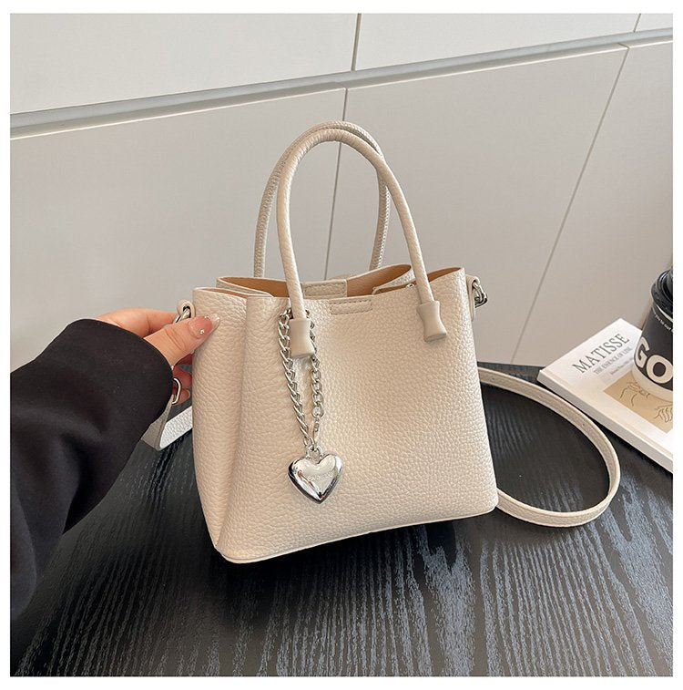 Women's Bag Zipper PU One Size 2025 Summer Basket Bag Shoulder Bag