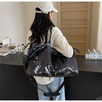 Sequin fashion Large Capacity Travel Bag