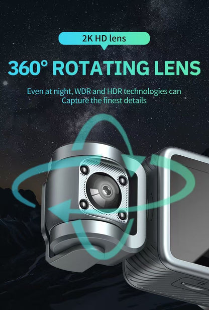 4K New Model Dash Cam Three-Lens Reversing Image WIFI In-Car Driving CARDVR