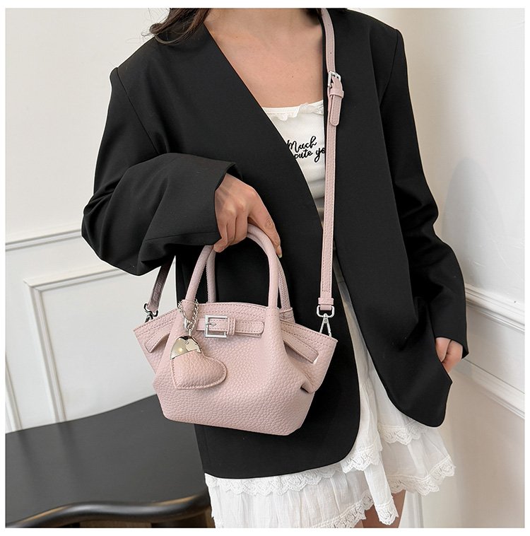 Zipper Tote Bag Women's Bag PU2025 Spring One Size Crossbody Handbag