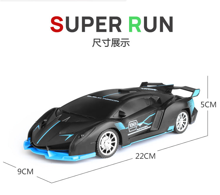 1:18Wireless Remote Control Racing Car High-Speed Drift Charging Light Small Car Boys Children's Toys