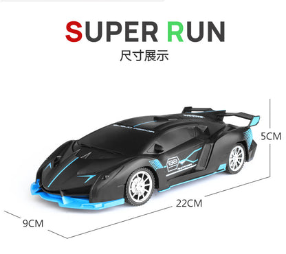 1:18Wireless Remote Control Racing Car High-Speed Drift Charging Light Small Car Boys Children's Toys
