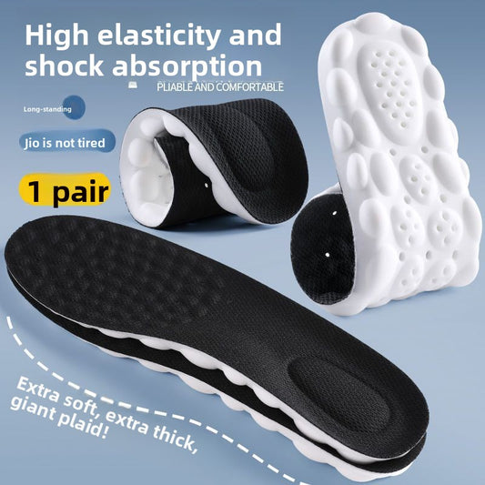 PU Height Increase Insoles for Men and Women, Invisible Inner Height Increase Pads, Non-Deforming, Non-Collapsing, Ultra-Soft Shock-Absorbing Height Increase Pads, Sports Thickened