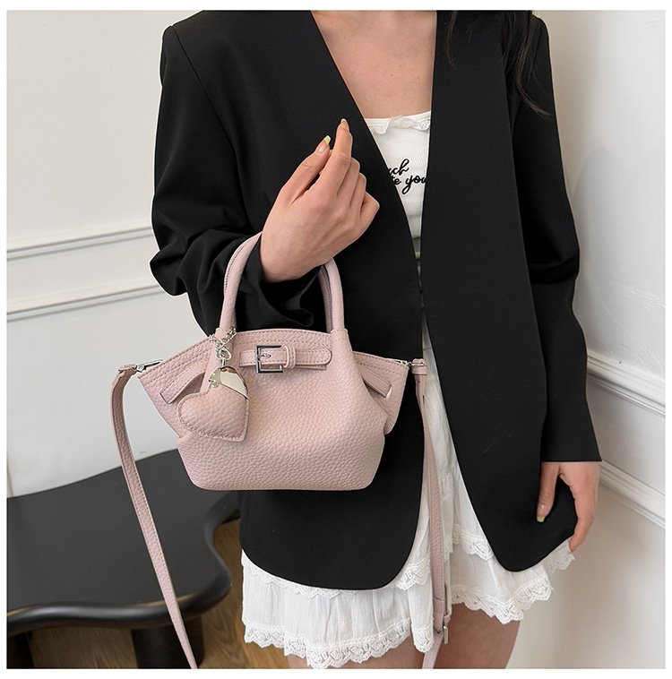 Zipper Tote Bag Women's Bag PU2025 Spring One Size Crossbody Handbag