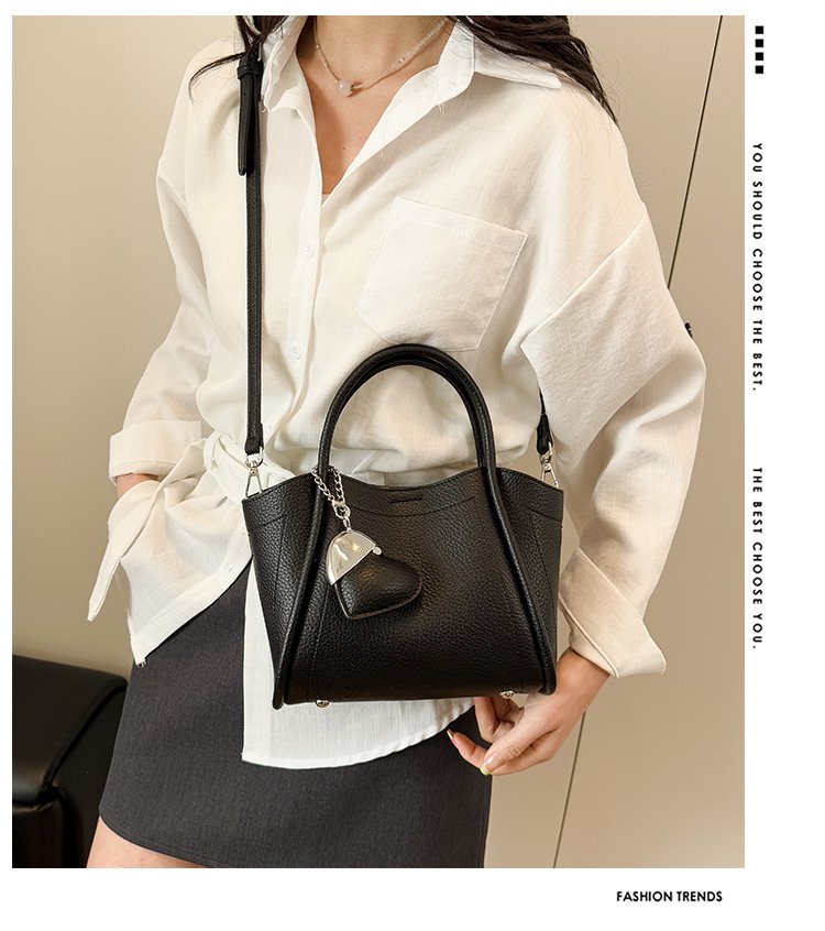 Tote Bag Zipper Shoulder Bag Women's Bag PU