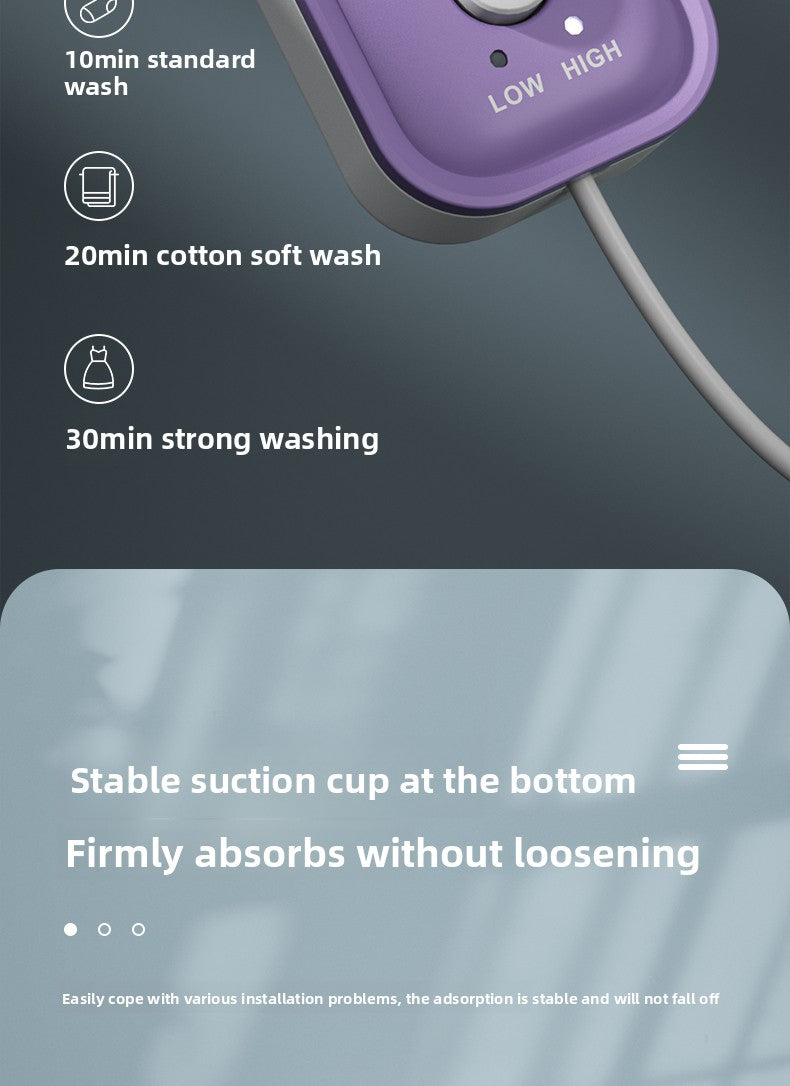 New Portable Turbo Underwear Washing Machine Fully Automatic Mini Sock Washing Artifact Dormitory Special Underwear Washing Machine