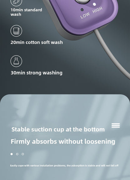 New Portable Turbo Underwear Washing Machine Fully Automatic Mini Sock Washing Artifact Dormitory Special Underwear Washing Machine