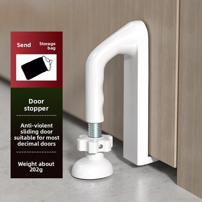 Adjustable Door Stopper Hotel Security Anti-Theft Home Door Blocker Door Stopper Door Blocker for Women Portable Alarm Device