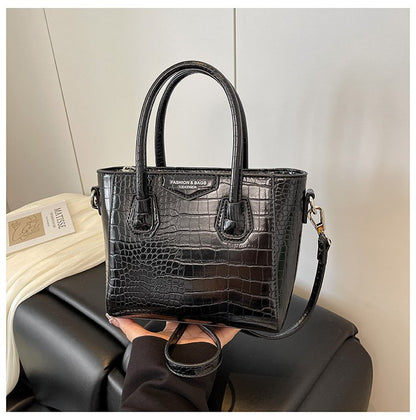 Single Shoulder Crossbody Handbag Zipper Women's Bag PU