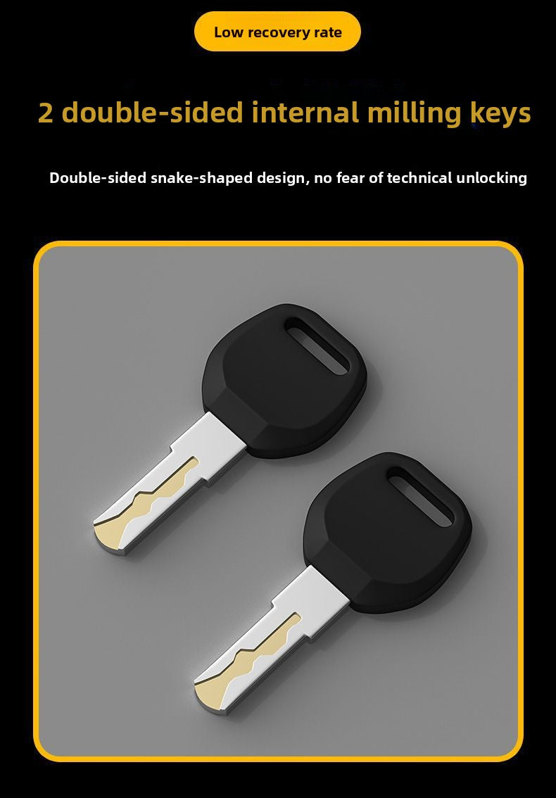 Universal Electric Bike Disc Brake Lock Motorcycle Lock Anti-Theft Bicycle Alarm Disc Brake Lock Mountain Bike Lock Bicycle Lock