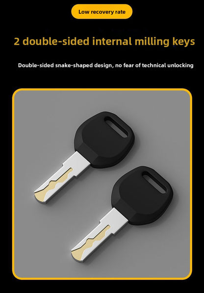 Universal Electric Bike Disc Brake Lock Motorcycle Lock Anti-Theft Bicycle Alarm Disc Brake Lock Mountain Bike Lock Bicycle Lock