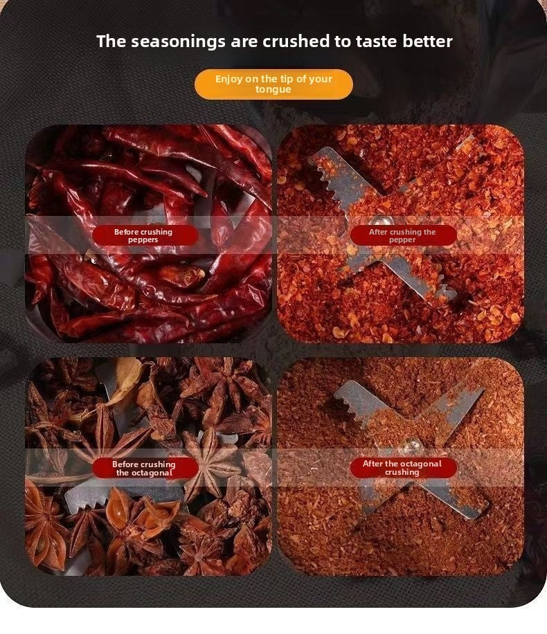 Electric Grinding Machine Powder Machine Household Small Traditional Chinese Medicine Wall Breaking Crushing Grain Corn Bean Noodles Fine Ultra-Fine Grinding Machine