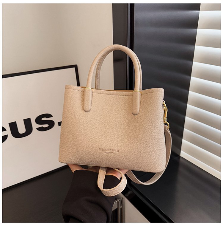 Single Shoulder Bag with Stitching, Single Shoulder Crossbody Handbag for Women, Zipper PU