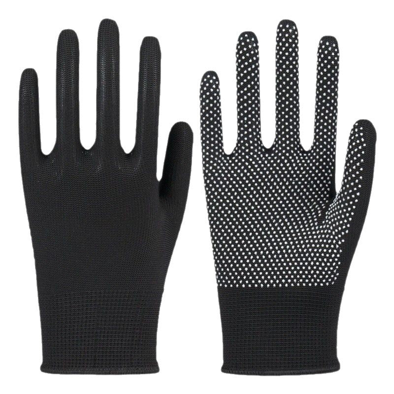 FOR WHOLE SALE ONLY PRICE ON REQUEST                                         Labor Protection Gloves Nylon Non-Slip Dotted Gloves Driving Handling Express Thin 13-Pin Touch Screen Dotted Work Gloves